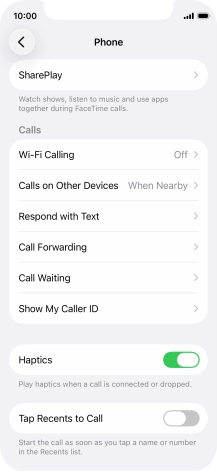 Press Wi-Fi Calling. Press Wi-Fi Calling.