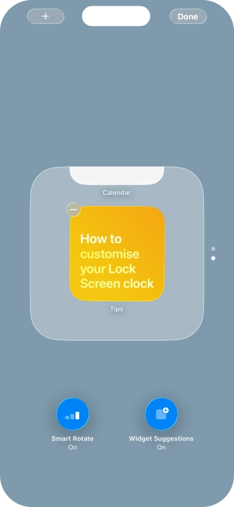 Press Smart Rotate to turn the function on or off. Press Smart Rotate to turn the function on or off.