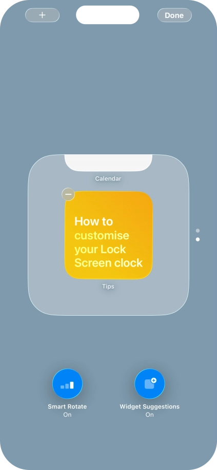 Press Smart Rotate to turn the function on or off. Press Smart Rotate to turn the function on or off.