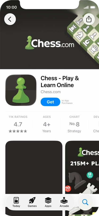 Press Get and follow the instructions on the screen to install the app. Press Get and follow the instructions on the screen to install the app.