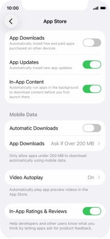 Press the indicator next to Press the indicator next to