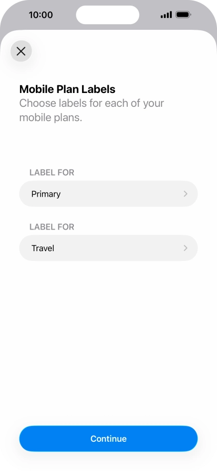Press Continue. Press Continue.