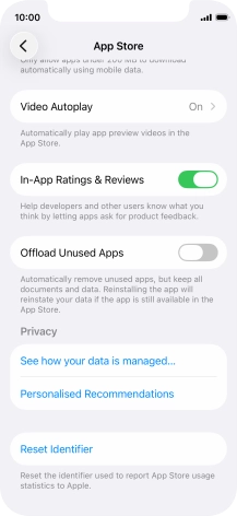 Press the indicator next to Press the indicator next to