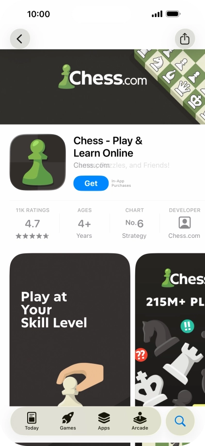 Press Get and follow the instructions on the screen to install the app. Press Get and follow the instructions on the screen to install the app.