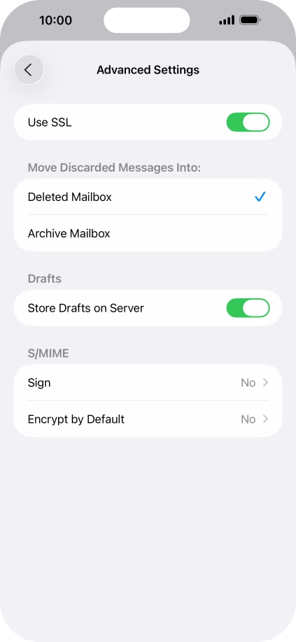 Press the indicator next to Press the indicator next to