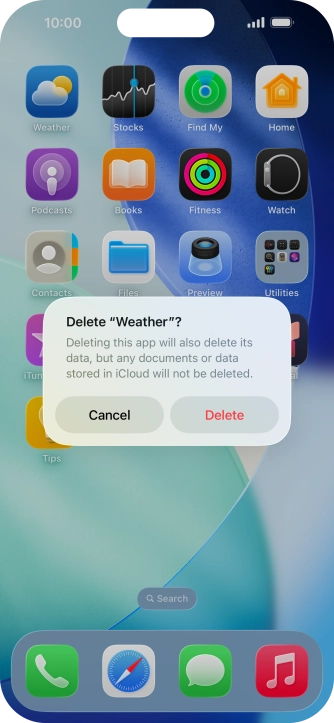 Press Delete. Press Delete.