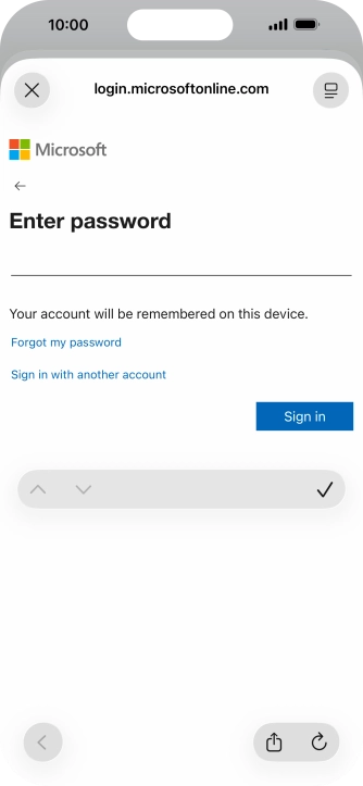 Press Sign in. Press Sign in.