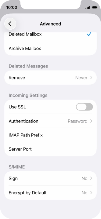 Press the indicator next to Press the indicator next to