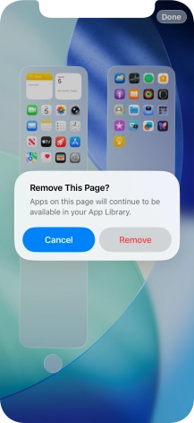 Press Remove. Press Remove.