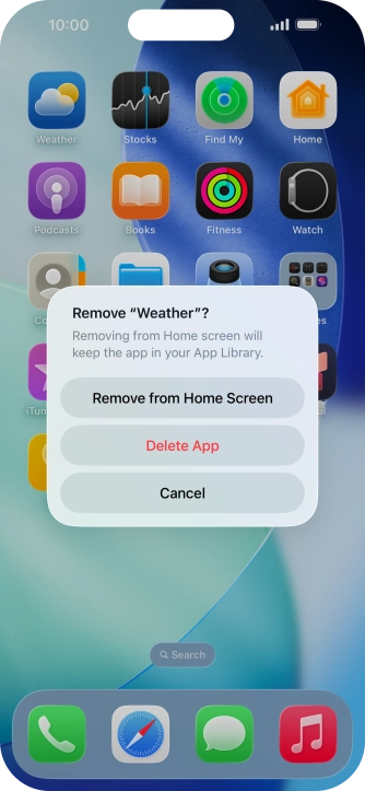 Press Delete App. Press Delete App.