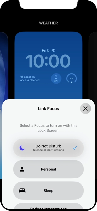 Press the close icon. Press the close icon.