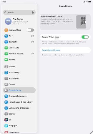 Press the indicator next to Press the indicator next to