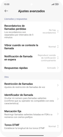 Pulsa Marcación fija. Pulsa Marcación fija.