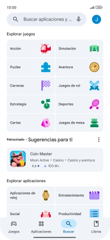 Pulsa en el campo de búsqueda. Pulsa en el campo de búsqueda.