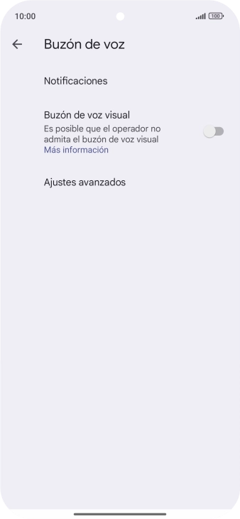 Pulsa Ajustes avanzados. Pulsa Ajustes avanzados.