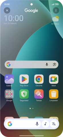 Pulsa el icono de música y espera a que aparezcan los resultados de búsqueda. Pulsa el icono de música y espera a que aparezcan los resultados de búsqueda.