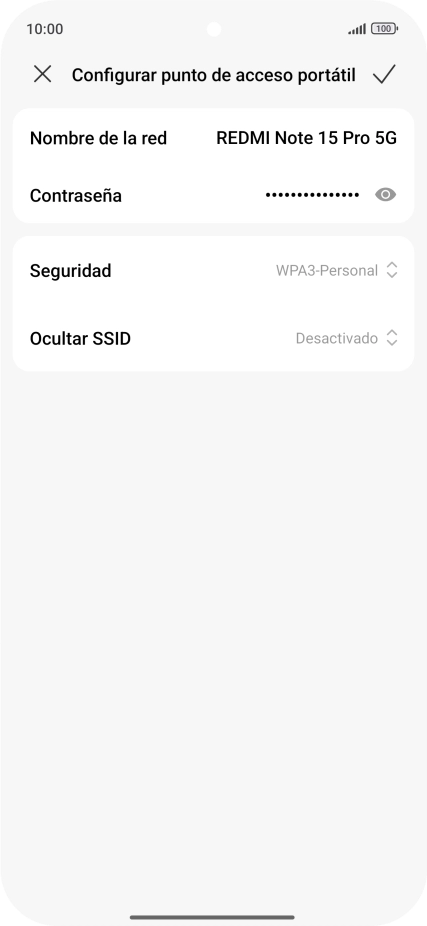 Pulsa Contraseña e introduce una contraseña. Pulsa Contraseña e introduce una contraseña.