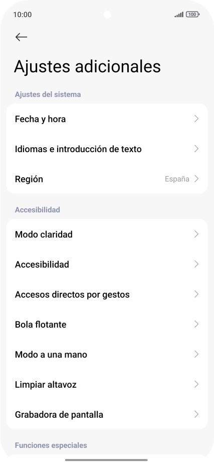 Pulsa Fecha y hora. Pulsa Fecha y hora.