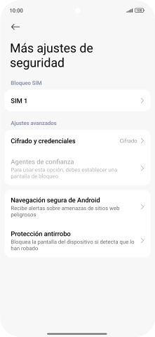Pulsa el nombre de la tarjeta SIM. Pulsa el nombre de la tarjeta SIM.