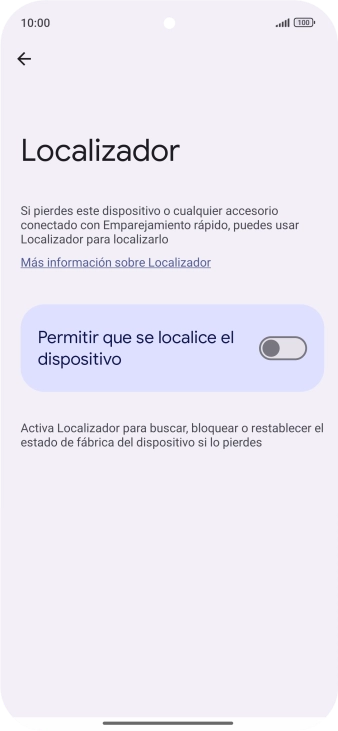 Pulsa el indicador junto a Pulsa el indicador junto a