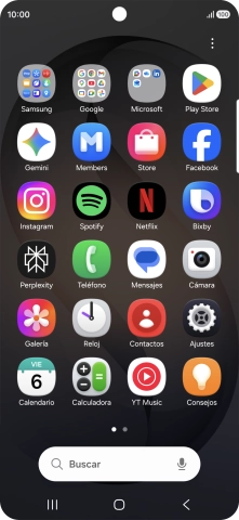 Abre una app que sea compatible con esta función, por ejemplo, Mensajes. Abre una app que sea compatible con esta función, por ejemplo, Mensajes.