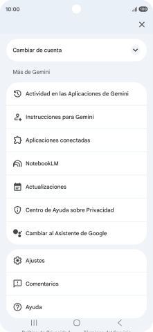 Pulsa Ajustes. Pulsa Ajustes.