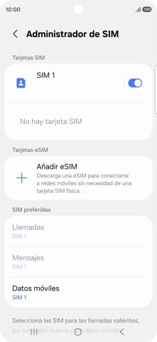 Pulsa Añadir eSIM. Pulsa Añadir eSIM.