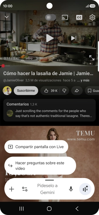Pulsa Hacer preguntas sobre este vídeo. Pulsa Hacer preguntas sobre este vídeo.