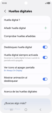 Pulsa los ajustes deseados para activarlos o desactivarlos. Pulsa los ajustes deseados para activarlos o desactivarlos.