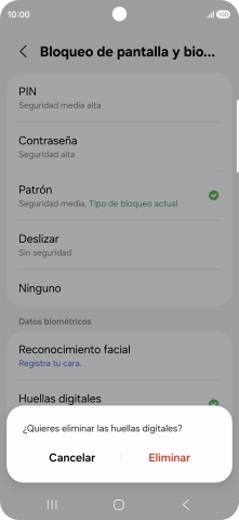Pulsa Eliminar. Pulsa Eliminar.