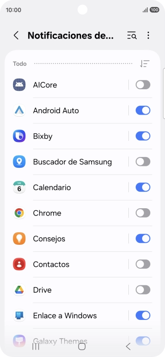 Pulsa la lista desplegable. Pulsa la lista desplegable.