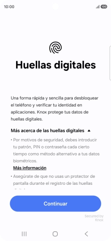 Pulsa Continuar. Pulsa Continuar.