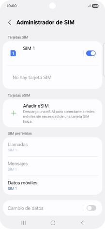 Pulsa Añadir eSIM. Pulsa Añadir eSIM.