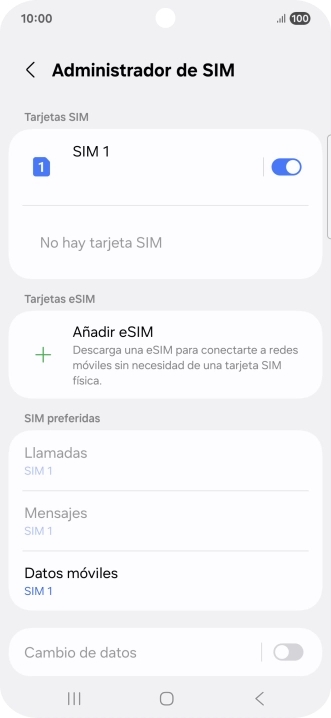 Pulsa Añadir eSIM. Pulsa Añadir eSIM.