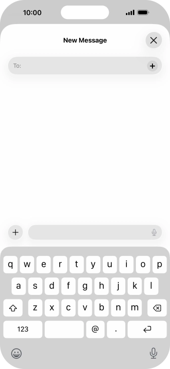Press the add icon. Press the add icon.