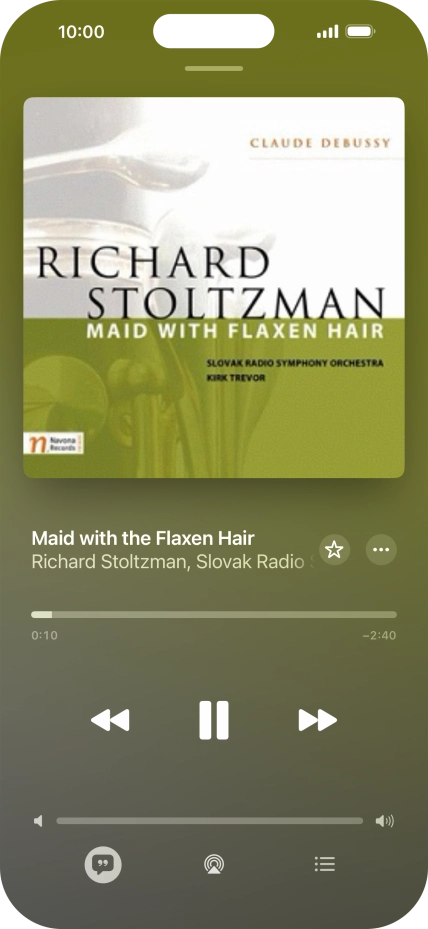 Press arrow right to go to the next audio file. Press arrow right to go to the next audio file.
