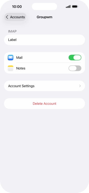 Press Account Settings. Press Account Settings.