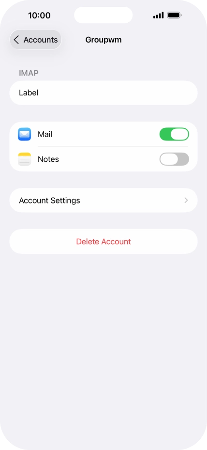 Press Account Settings. Press Account Settings.