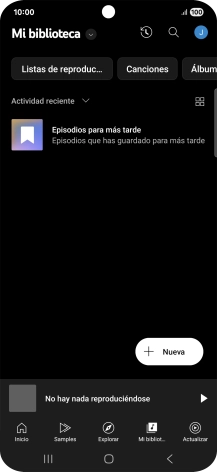 Pulsa la lista desplegable. Pulsa la lista desplegable.