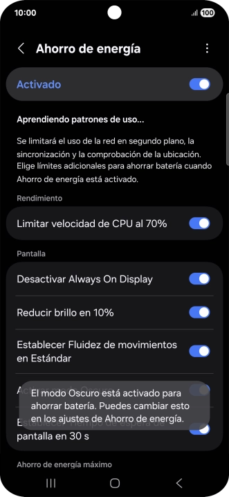 Pulsa la tecla de inicio para terminar y regresar a la pantalla de inicio. Pulsa la tecla de inicio para terminar y regresar a la pantalla de inicio.