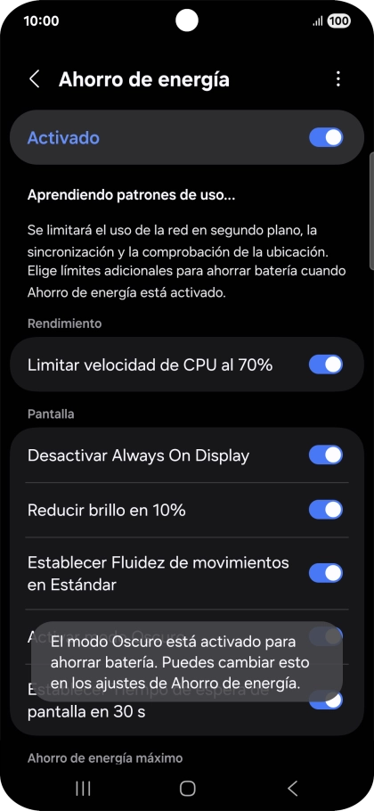 Pulsa la tecla de inicio para terminar y regresar a la pantalla de inicio. Pulsa la tecla de inicio para terminar y regresar a la pantalla de inicio.