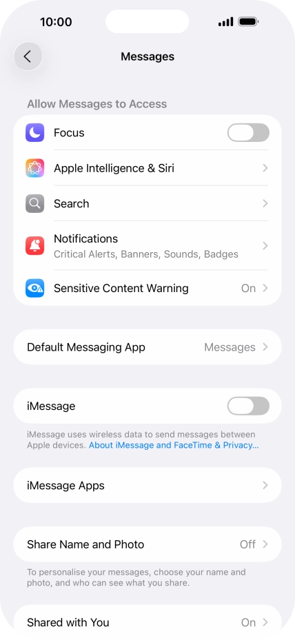 Press the indicator next to Press the indicator next to