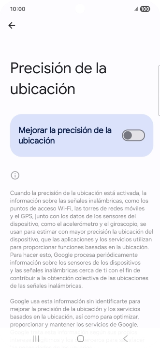 Si pulsas el indicador junto a Si pulsas el indicador junto a