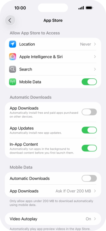 Press the indicator next to Press the indicator next to