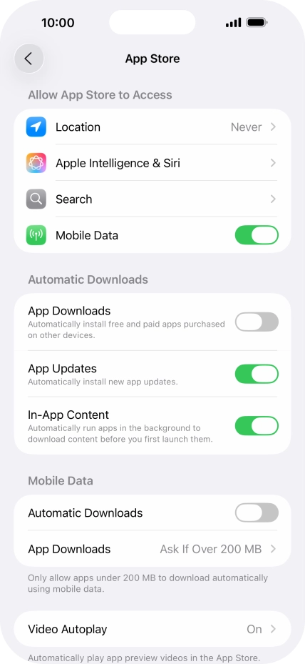Press the indicator next to Press the indicator next to