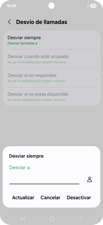 Pulsa Desactivar. Pulsa Desactivar.