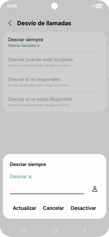 Pulsa Desactivar. Pulsa Desactivar.
