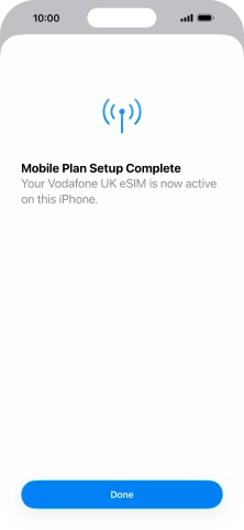 Press Done. Press Done.