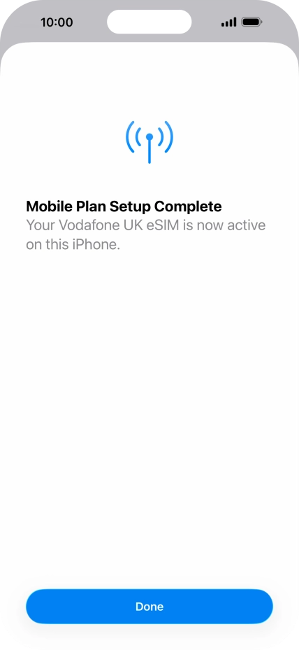 Press Done. Press Done.