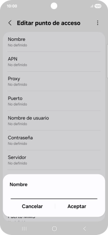 Introduce Vodafone Internet y pulsa Aceptar. Introduce Vodafone Internet y pulsa Aceptar.
